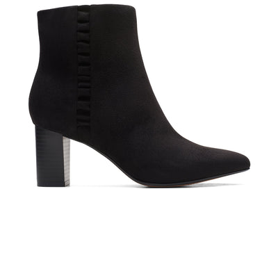 Aubrie Zip Black Synthetic