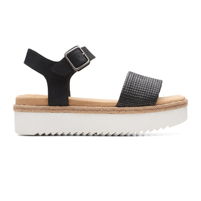 Lana Shore Black Combi Leather