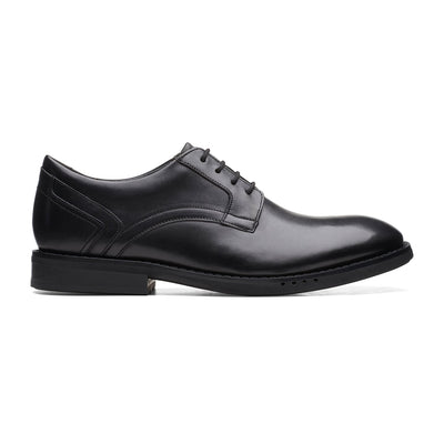 Un Hugh Lace Black Leather