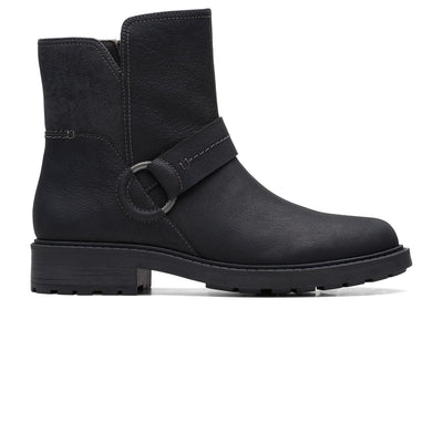 Opal Rose Black Leather