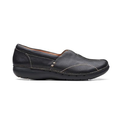 Un Loop Stride Black Leather