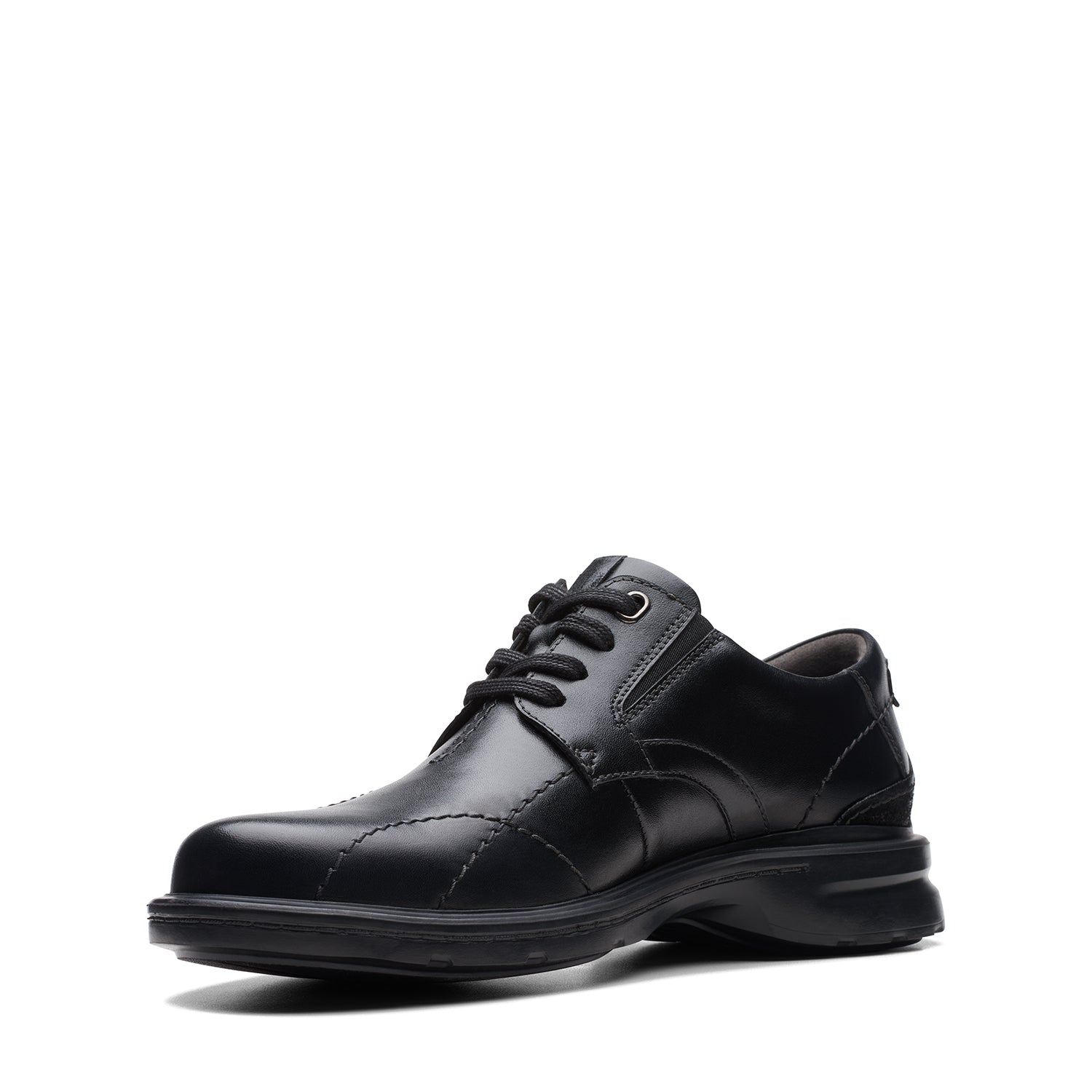 Mens - Gessler Lace Black Leather – Clarks Kuwait