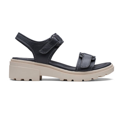 Coast Daisy Black Leather