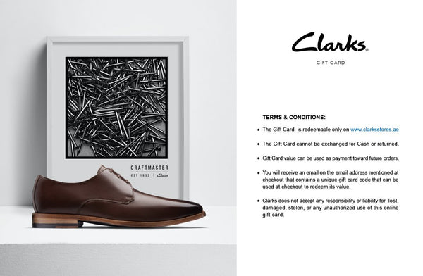 Clarks Gift Card Clarks Kuwait